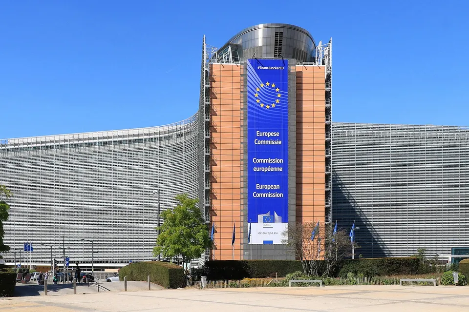 The Berlaymont building in Brussels, seat of the European Commission